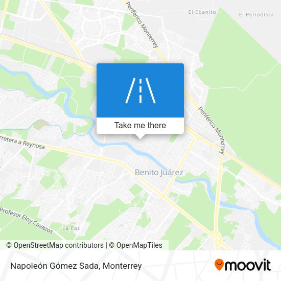 Mapa de Napoleón Gómez Sada