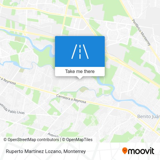 Ruperto Martínez Lozano map