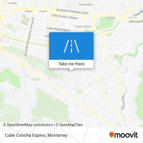 Calle Concha Espino map