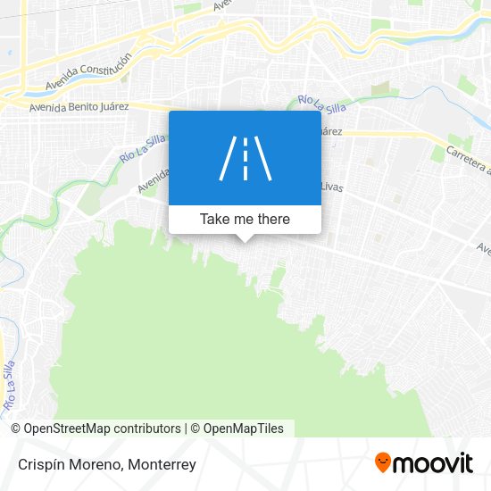 Crispín Moreno map