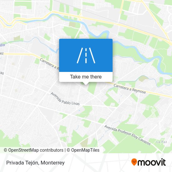 Mapa de Privada Tejón