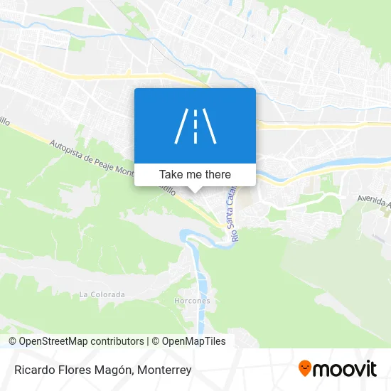 Ricardo Flores Magón map