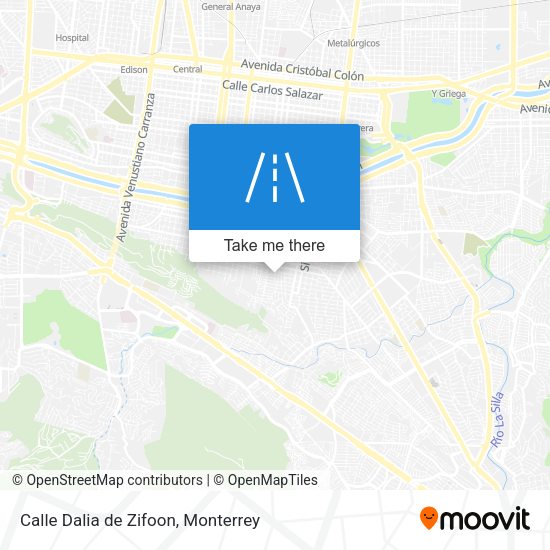 Calle Dalia de Zifoon map