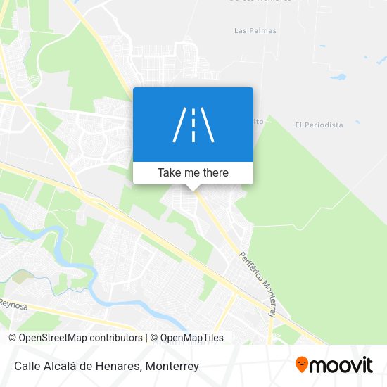 Calle Alcalá de Henares map