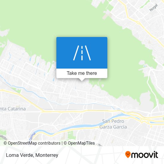 Loma Verde map