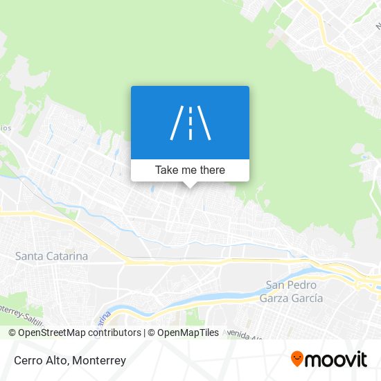 Cerro Alto map