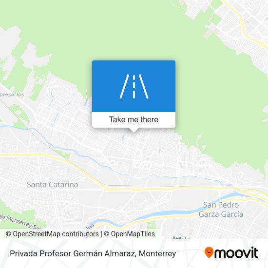 Privada Profesor Germán Almaraz map
