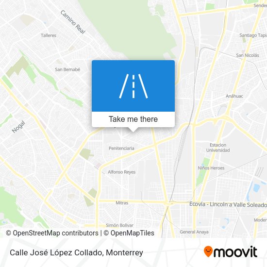 Calle José López Collado map