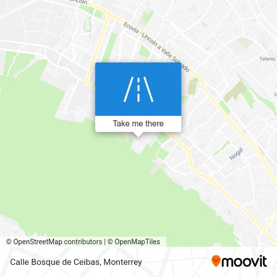 Calle Bosque de Ceibas map