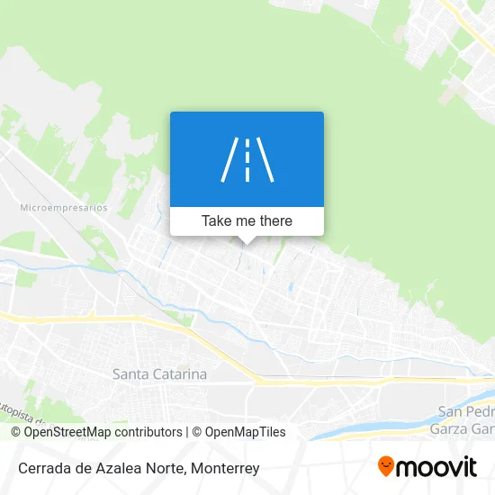 Cerrada de Azalea Norte map