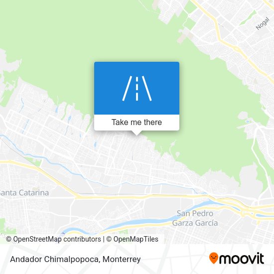 Mapa de Andador Chimalpopoca