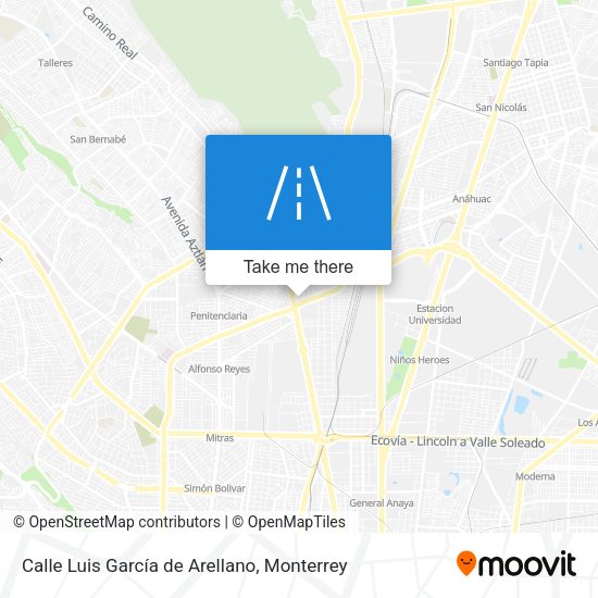 Mapa de Calle Luis García de Arellano