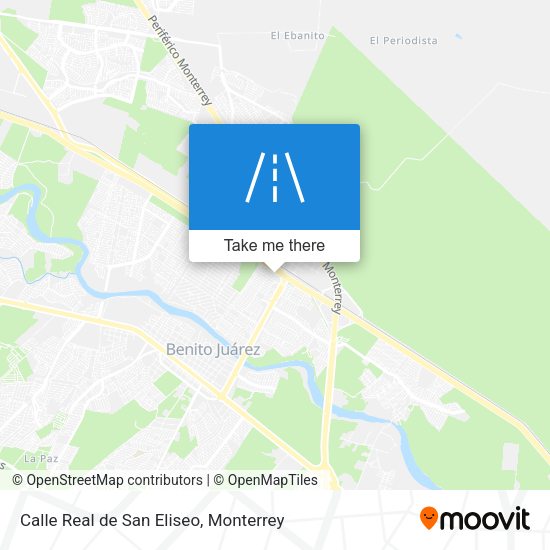 Calle Real de San Eliseo map