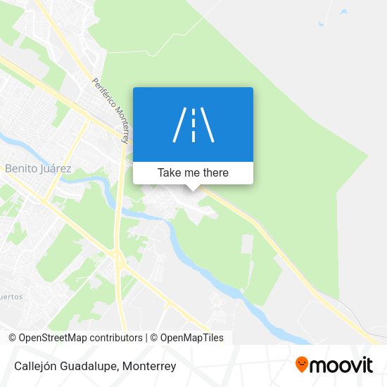 Mapa de Callejón Guadalupe