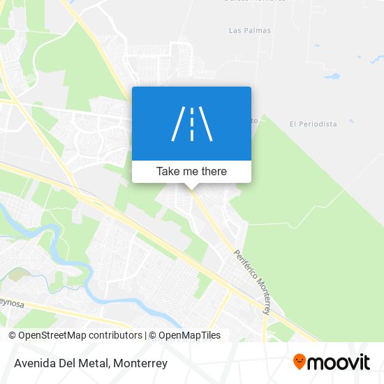 Avenida Del Metal map