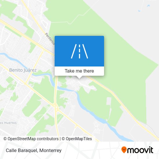 Mapa de Calle Baraquel