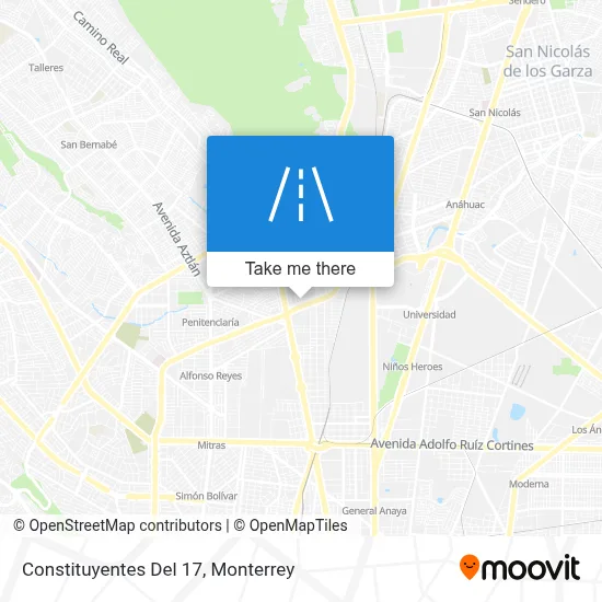 Constituyentes Del 17 map