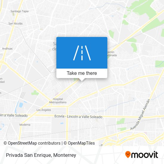 Mapa de Privada San Enrique