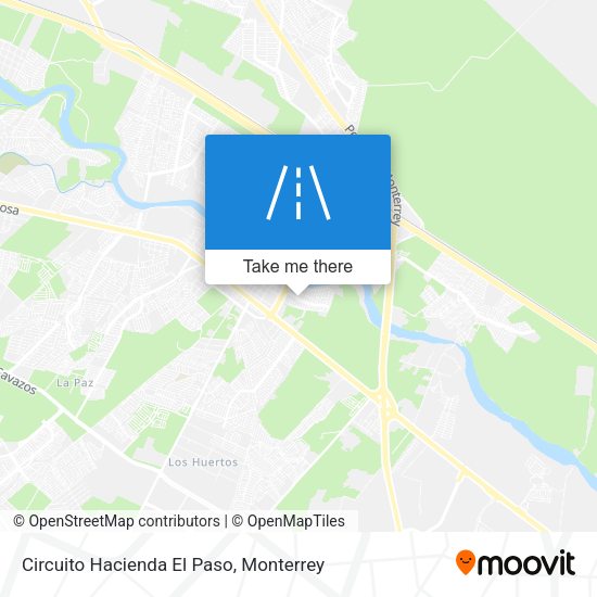 Circuito Hacienda El Paso map