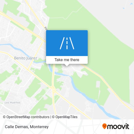 Mapa de Calle Demas