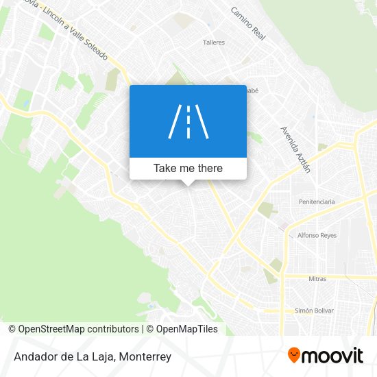 Mapa de Andador de La Laja