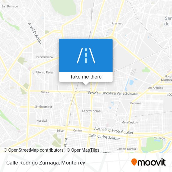 Calle Rodrigo Zurriaga map
