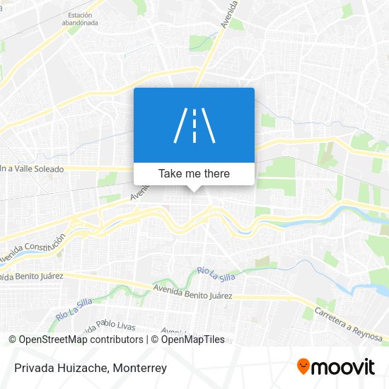 Mapa de Privada Huizache