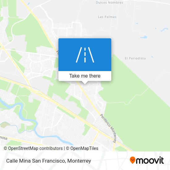 Calle Mina San Francisco map