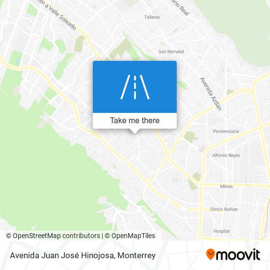 Avenida Juan José Hinojosa map