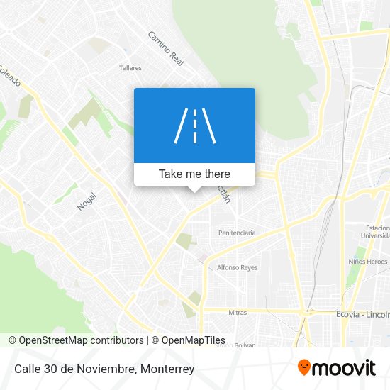 Calle 30 de Noviembre map