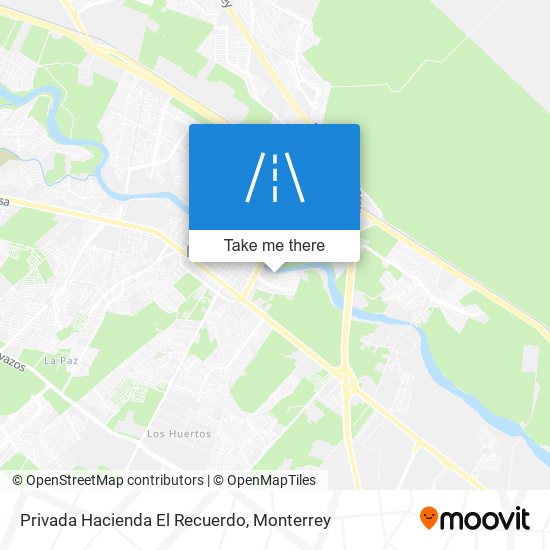 Mapa de Privada Hacienda El Recuerdo