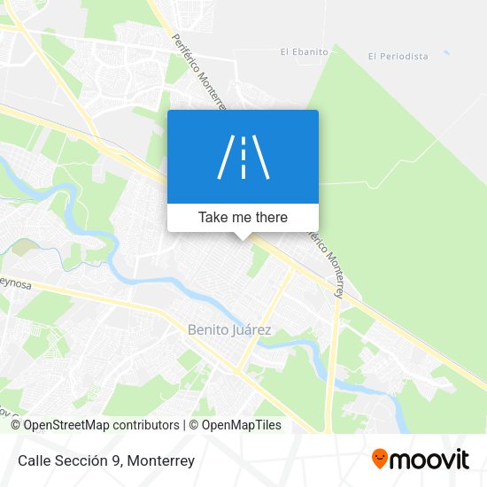 Mapa de Calle Sección 9