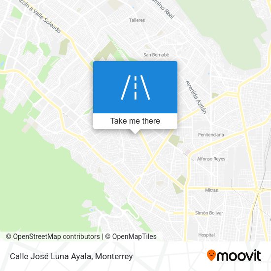 Calle José Luna Ayala map