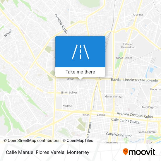 Calle Manuel Flores Varela map