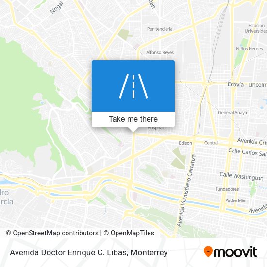 Avenida Doctor Enrique C. Libas map