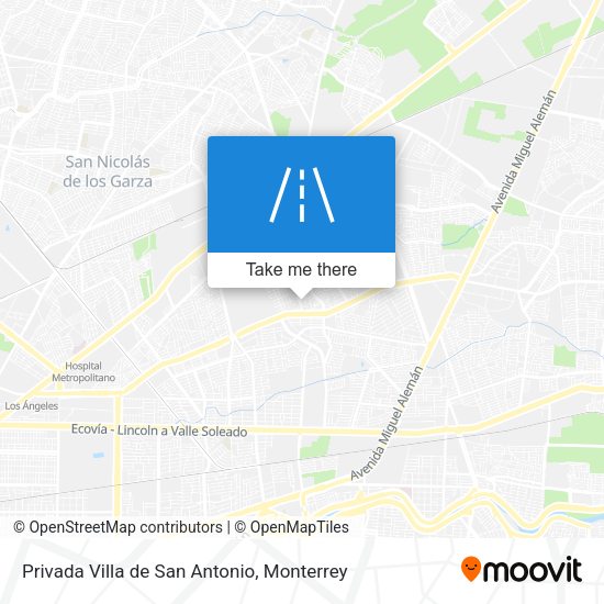 Mapa de Privada Villa de San Antonio