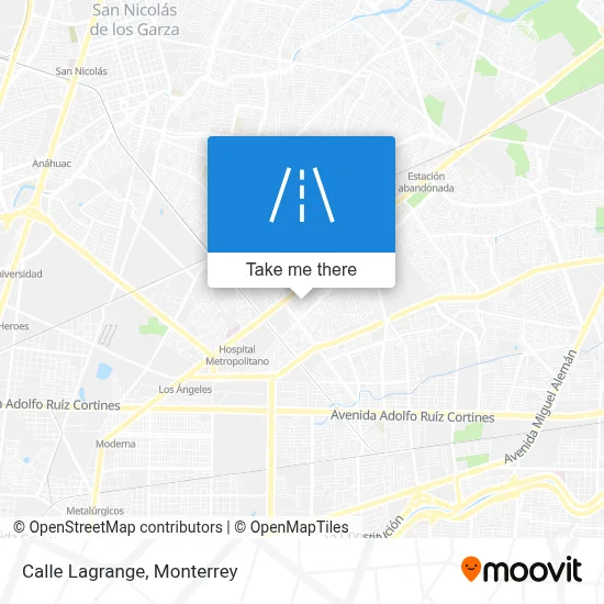 Calle Lagrange map
