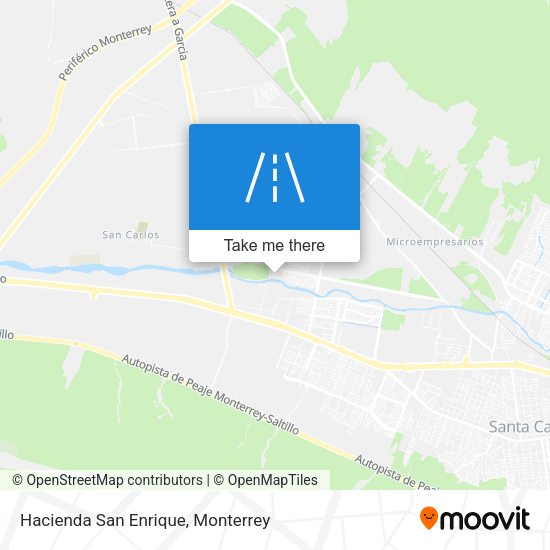 Mapa de Hacienda San Enrique