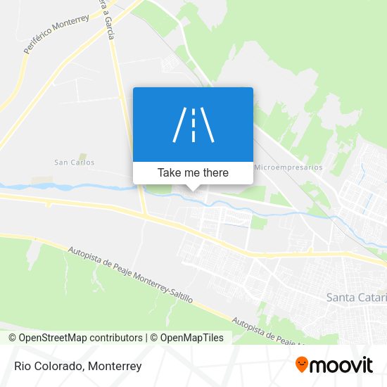 Mapa de Rio Colorado