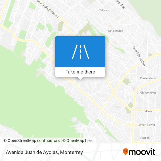Avenida Juan de Ayolas map