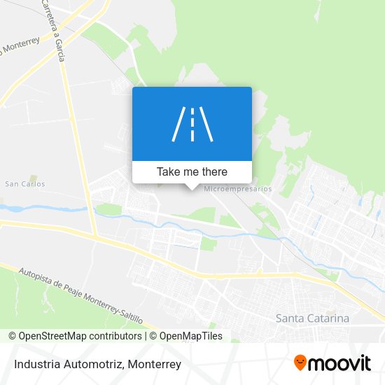 Industria Automotriz map
