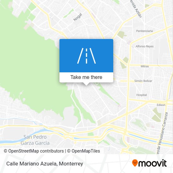 Calle Mariano Azuela map