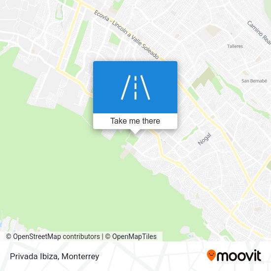 Mapa de Privada Ibiza