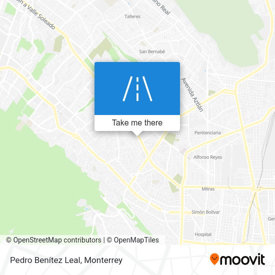 Mapa de Pedro Benítez Leal