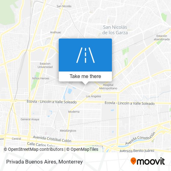 Privada Buenos Aires map