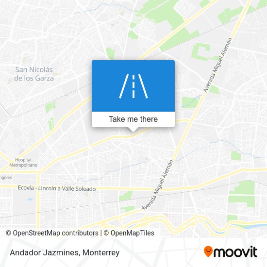 Mapa de Andador Jazmines