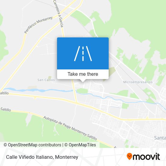 Calle Viñedo Italiano map