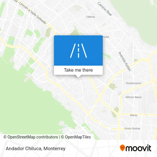 Mapa de Andador Chiluca
