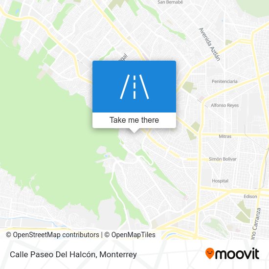 Calle Paseo Del Halcón map