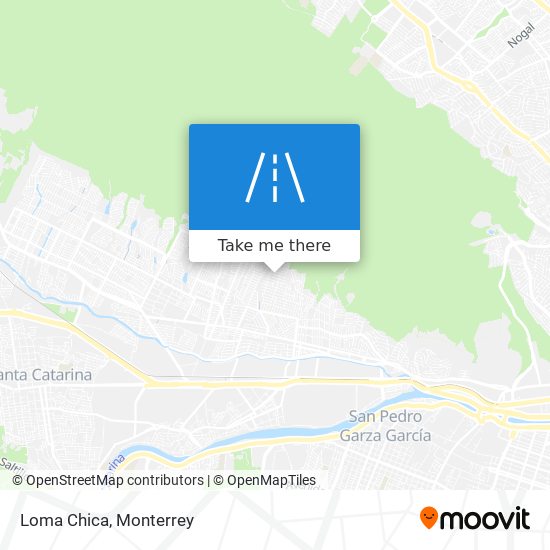 Mapa de Loma Chica